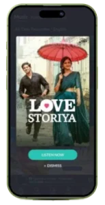 JioSaavn banner ads