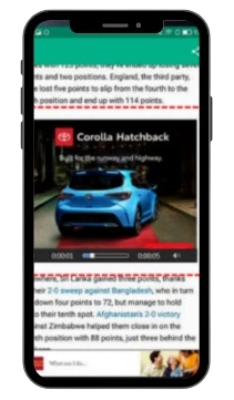 Cricbuzz Mobile Video MPU Banner