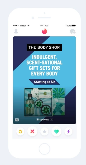 Tinder NATIVE DISPLAY VERTICAL