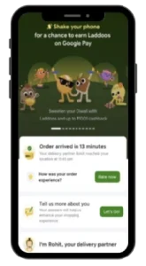 Blinkit Share Animation Feature Ad