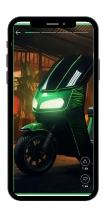 Scooter Info Screen