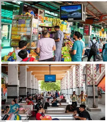Audio and Visual Media Ads - Railway Station