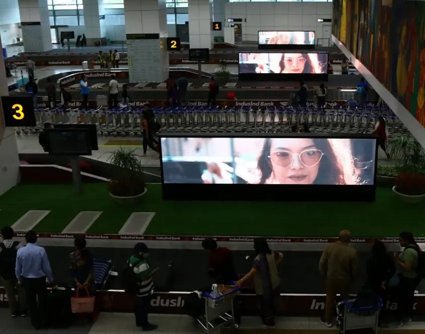 Baggage Carousel Branding - Airport