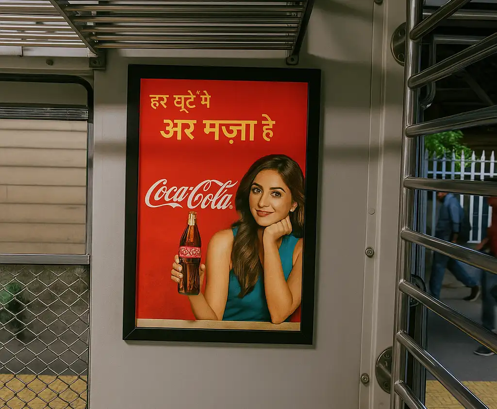Inside Train Branding