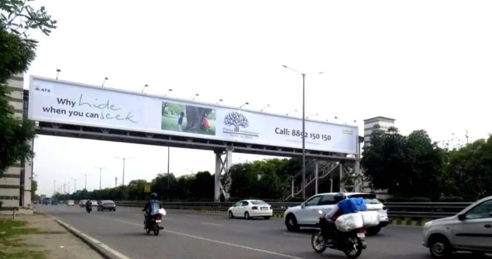 Foot Over Bridge advertisement
