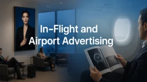 In flight & airport-advertising