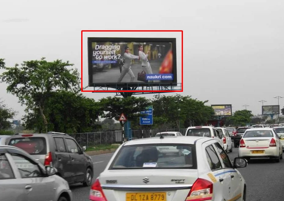 Static Hoarding advertisement