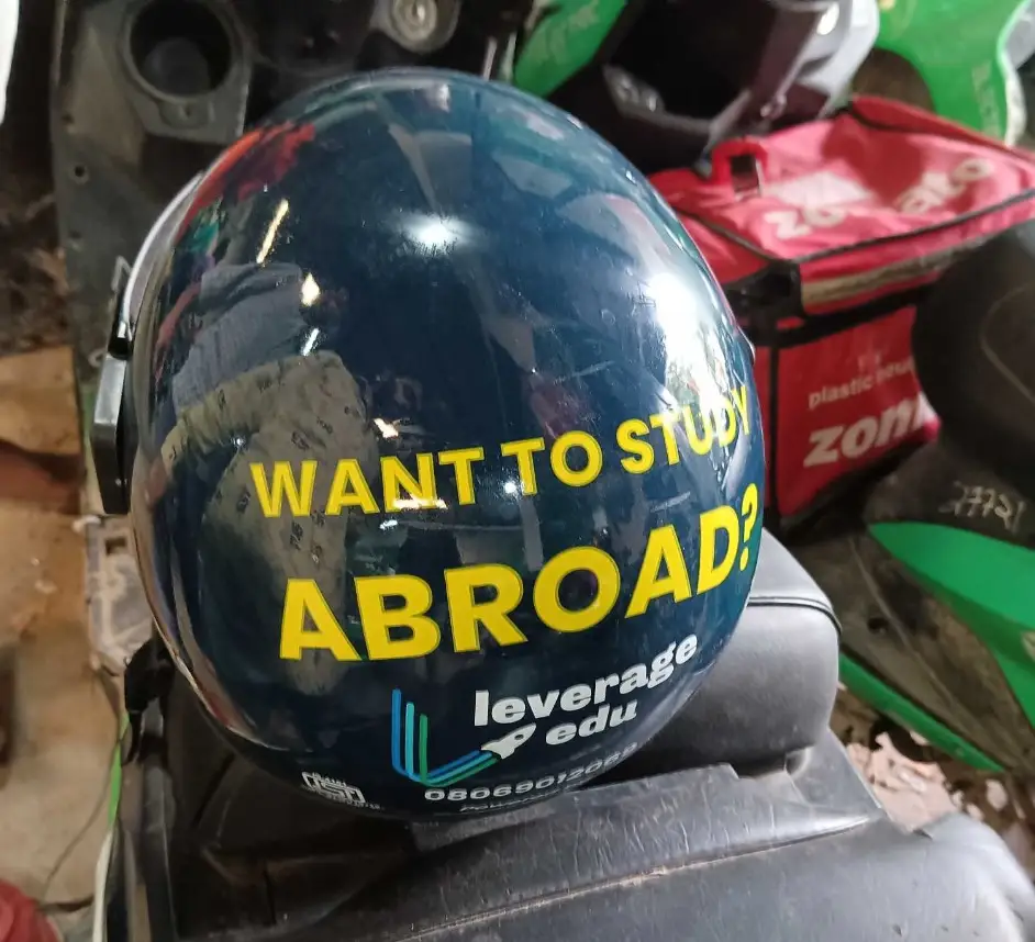 Helmet Branding Image