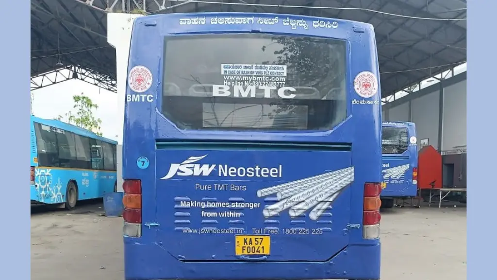 AC Bus - Back Side Panel Branding