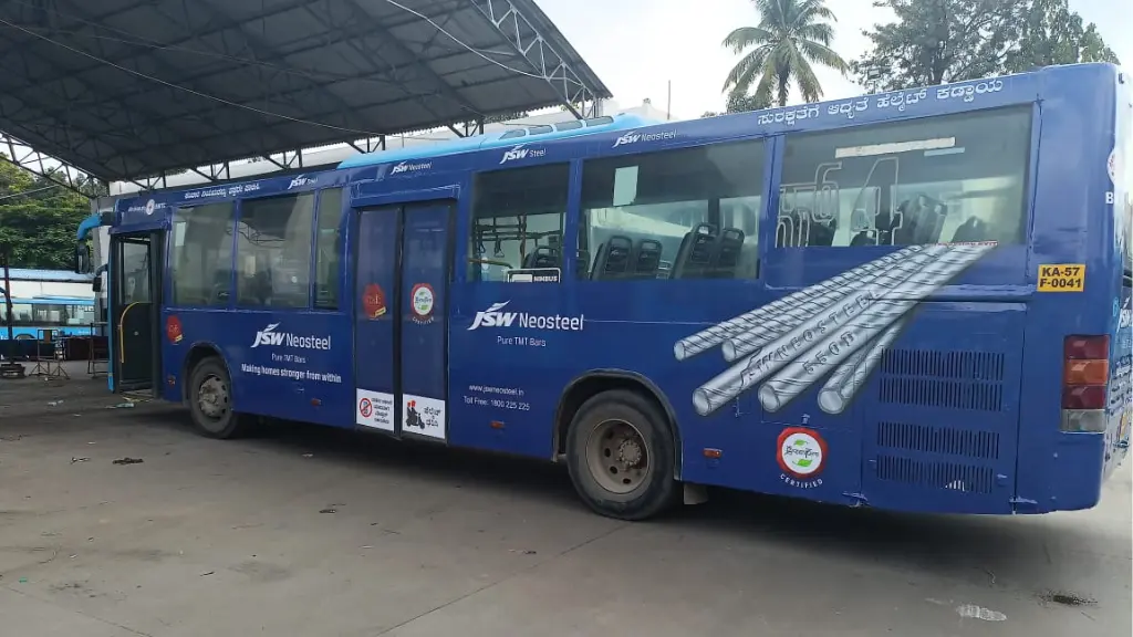 AC Bus - Left Side Panel Branding