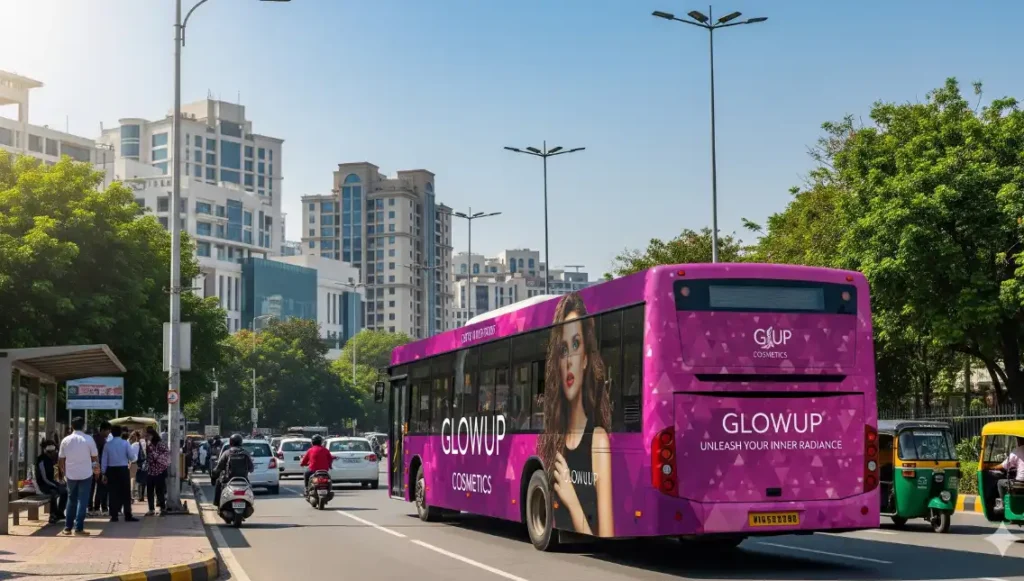 Advertising on Bus