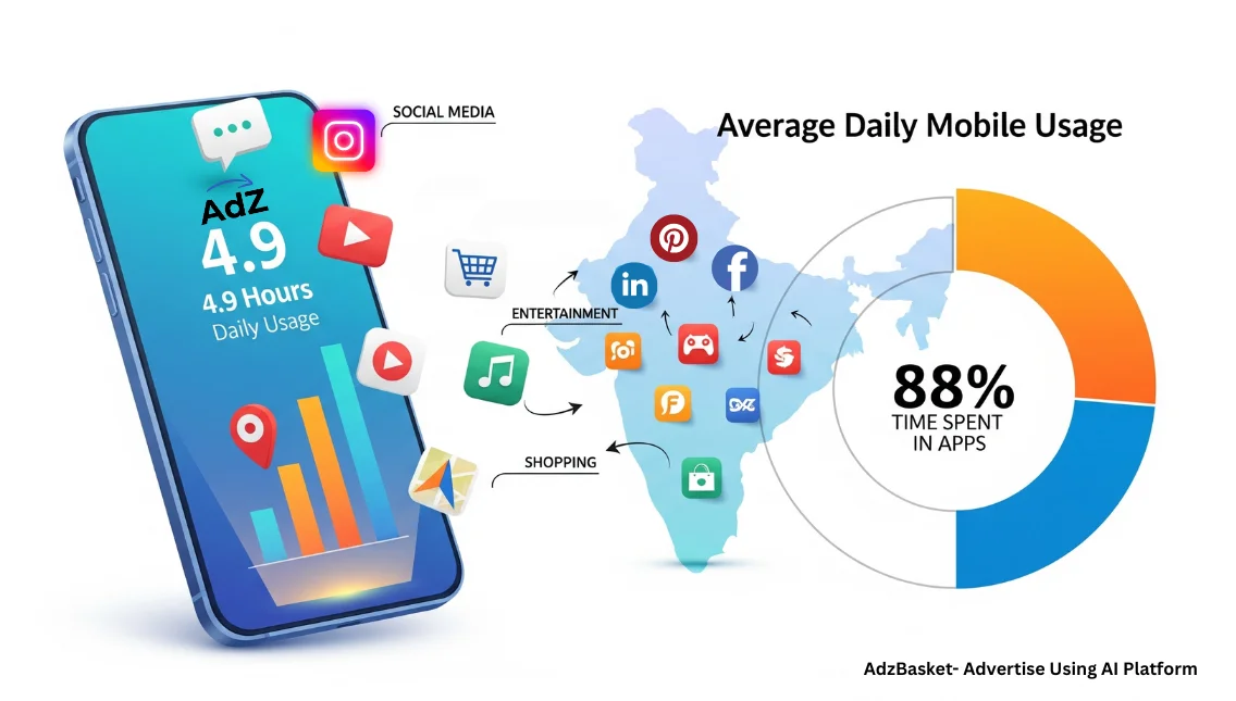 Average daily mobile user