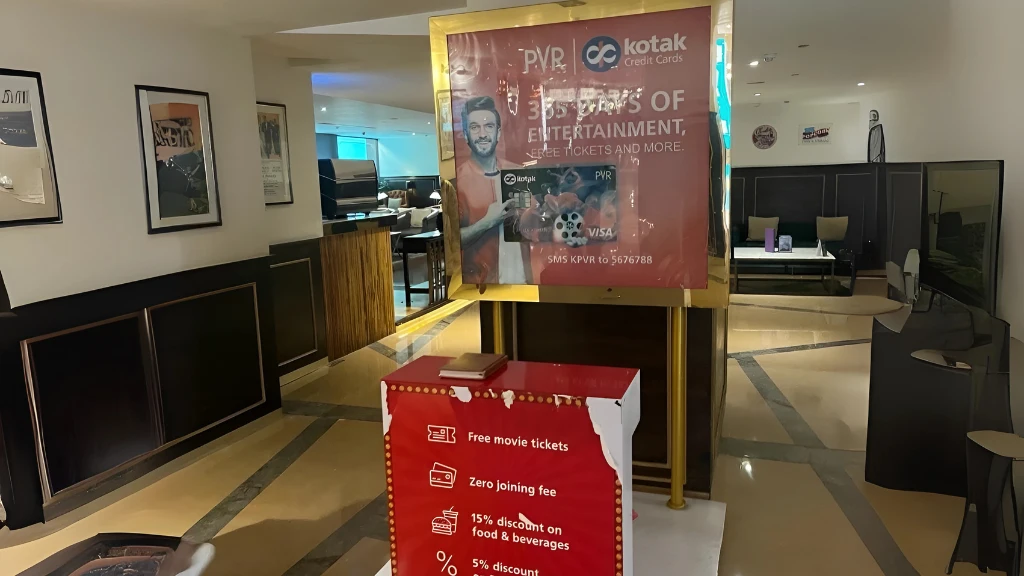 Kiosk & Counter Branding