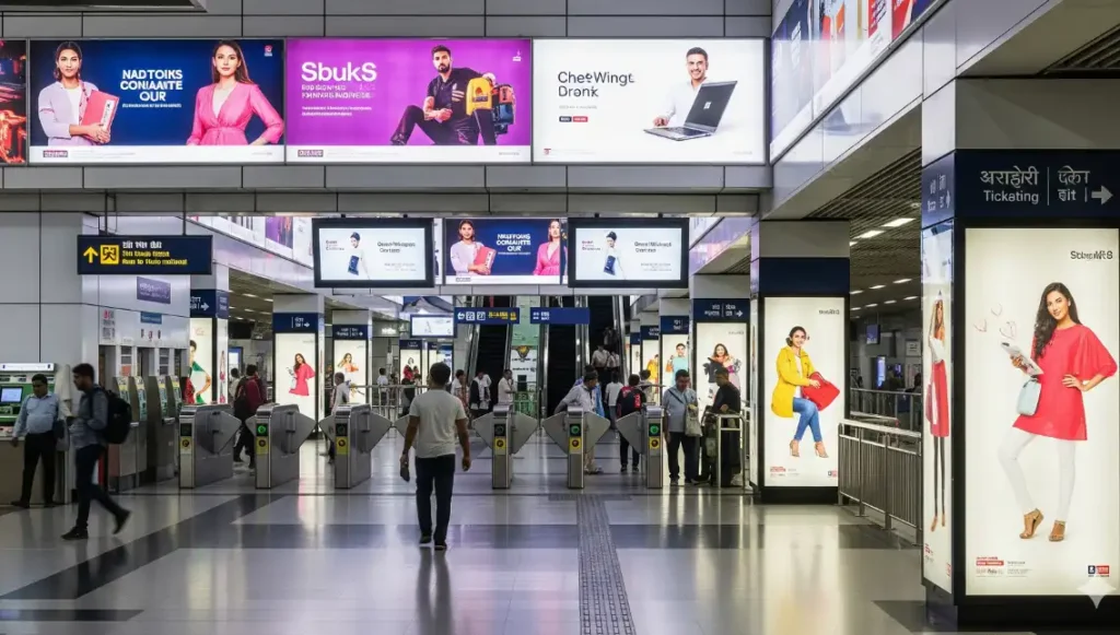 Metro Station Advertising