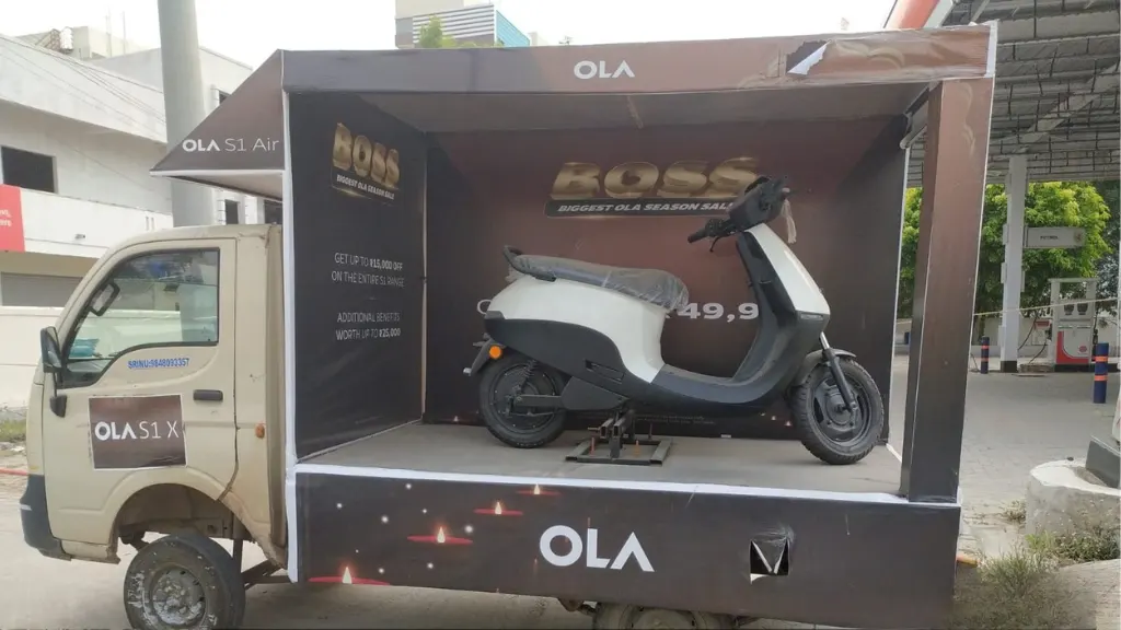 L- Shaped TATA Ace Branding