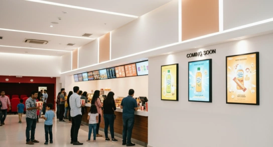 Cinema Advertisement Display Board