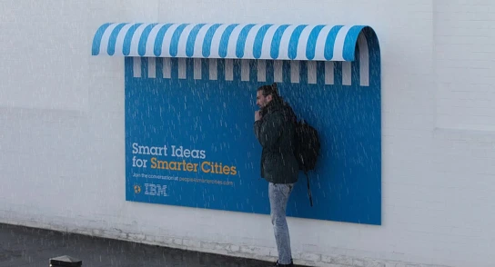 Outdoor Ads by IBM